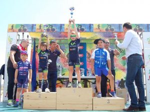 Más de cien jóvenes ciclistas murcianos compotieron en la segunda prueba del Valverde Team