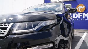 DFM Rent a Car alquila vehículos premium como el Range Rover Evoque
