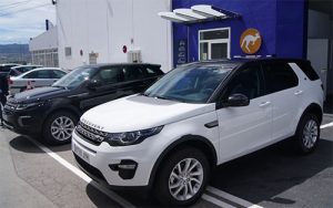 Land Rover Discovery y Evoque, dos todoterreno premium que alquila DFM Rent a Car en Murcia