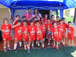 La primera edición del Campus Juan Valera cuenta con cerca de 40 niños inscritos.