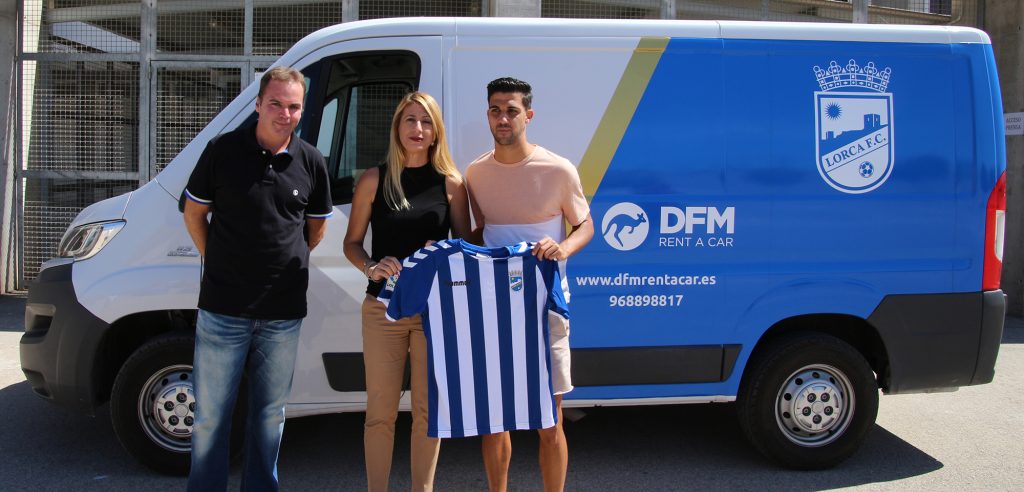 DFM Rent a Car, nuevo colaborador del Lorca FC de Segunda División