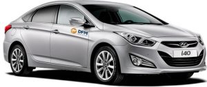 El Hyundai i40, un coche de alquiler perfecto para largos trayectos. DFM Rent a Car, tu mejor opción en el alquiler de coches. 