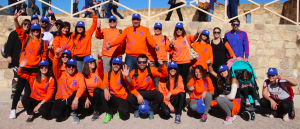 Trabajadores de DFM Rent a Car y sus familias ganaron el jubileo en Caravaca de la Cruz.