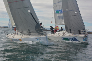 Uno de los barcos participantes en el gran premio DFM Rent a Car. 