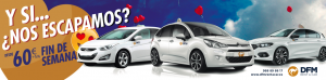 Escápate en un coche de alquiler de DFM Rent a Car por San Valentín. ¡Somos tu mejor opción para tu escapada romántica o familiar!