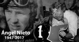 Angel Nieto, mito del deporte español al que se homenajeara en Murcia el proximo mes de junio de 2018 y en el que no podiamos faltar desde DFM Rent a Car. 