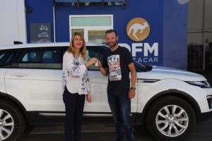 Alejandro Valverde confía en DFM Rent a Car para sus entrenamientos