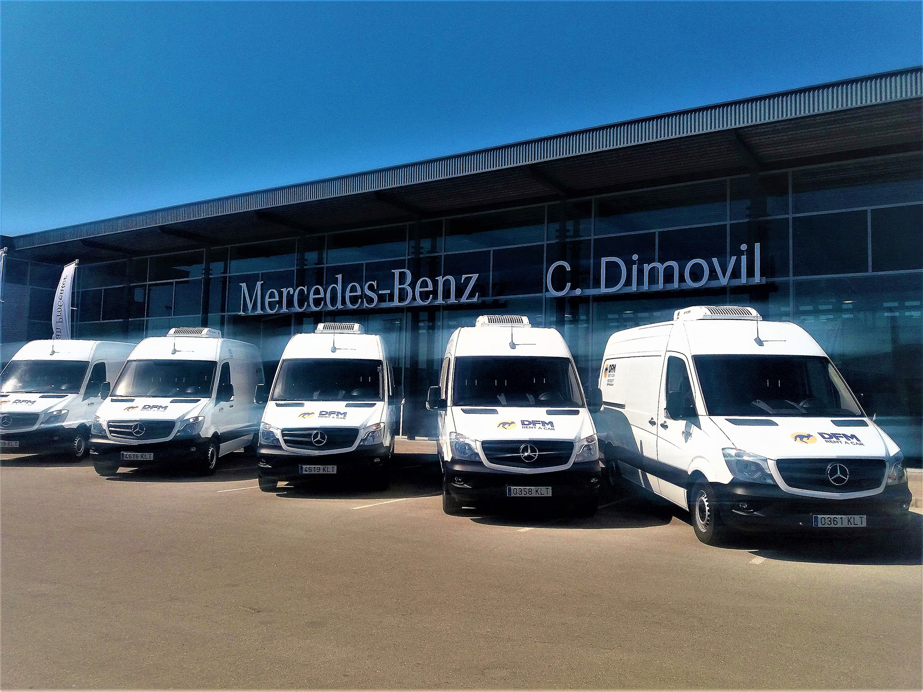 DFM Rent a Car confía en comercial Dimóvil para completar su flota de