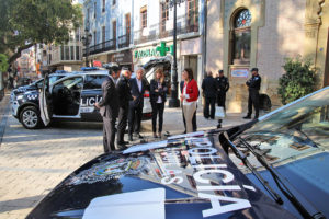 La Policía Local de Águilas estrena los nuevos coches de DFM Rent a Car